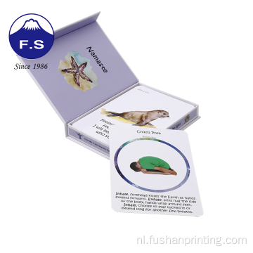 Full Color Printing Children Leren Flash Cards Set